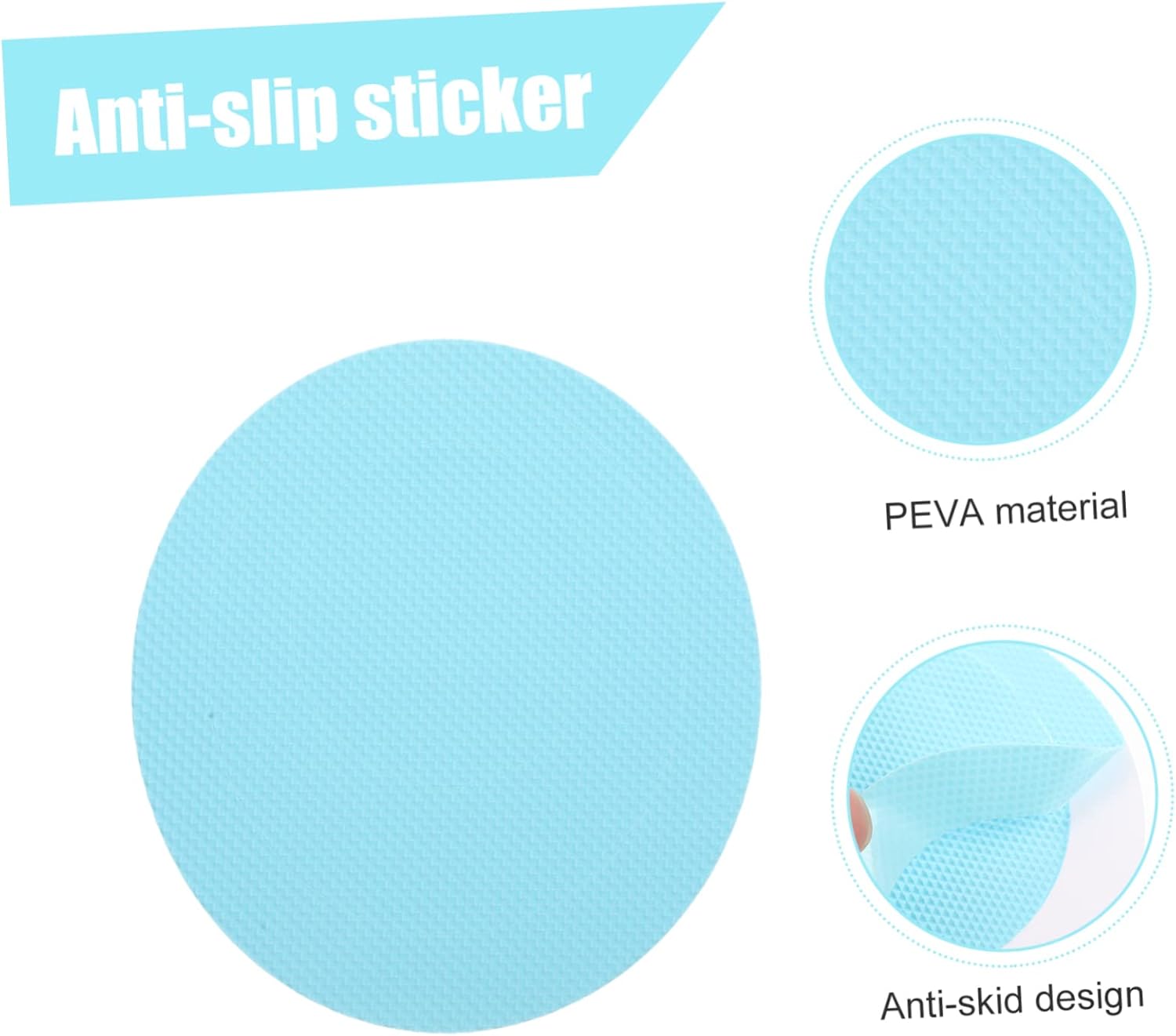 PRETYZOOM Non-Slip Bathtub Stickers 20 Piece Set