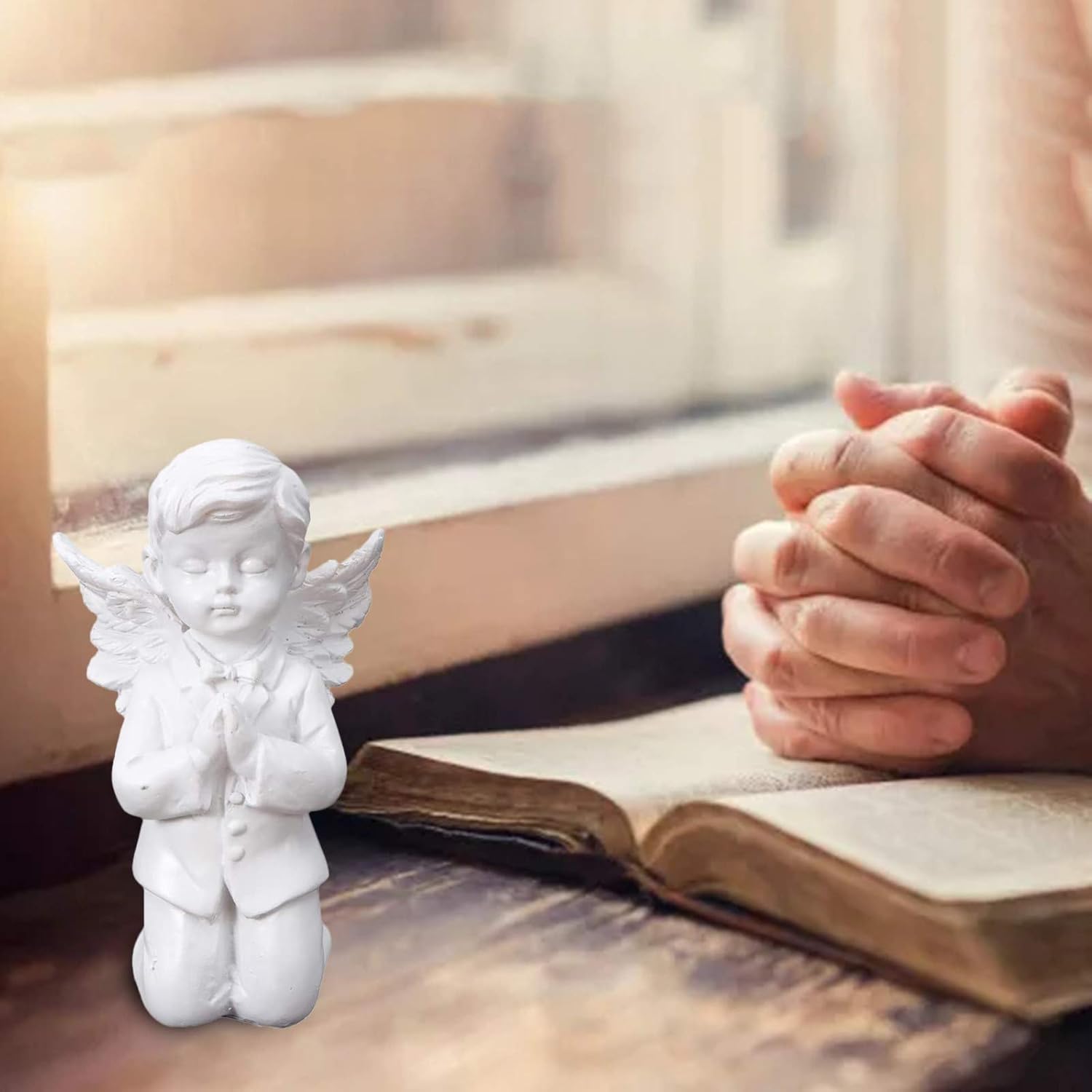 Cherubs Statue Home Decor Living Room
