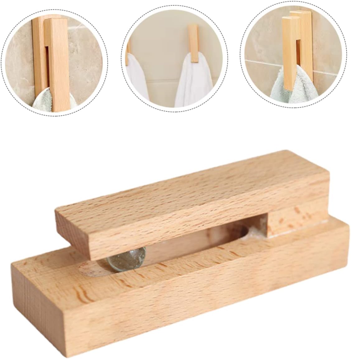 Vaguelly Modern Towel Rack for Bathroom Door