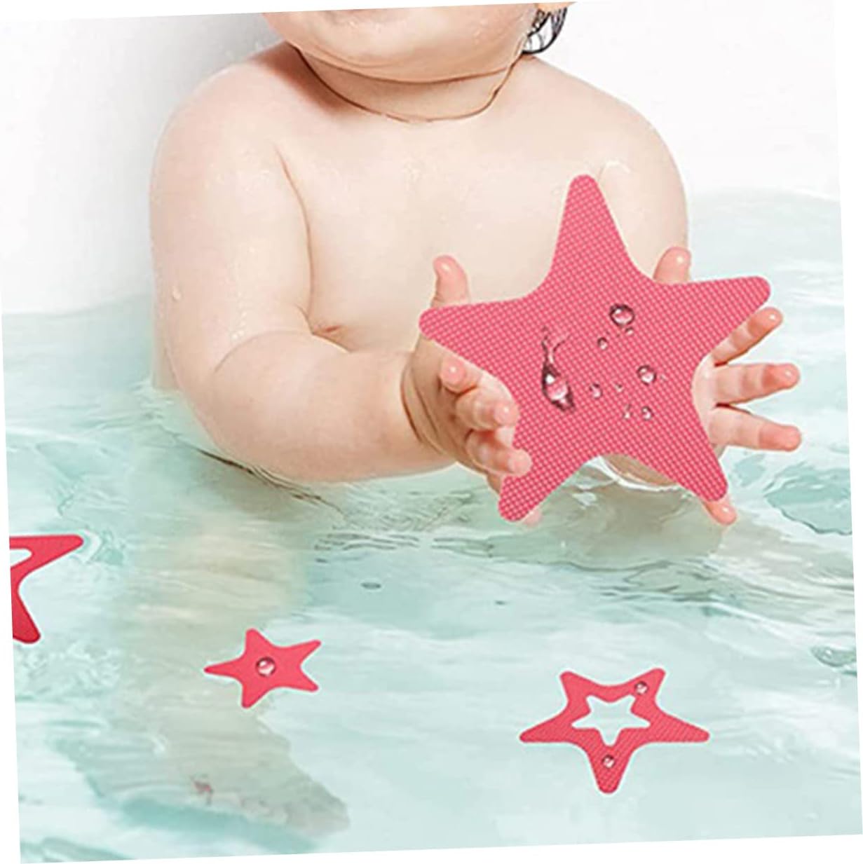 Ciieeo 12pcs Non-Slip Star Floor Stickers