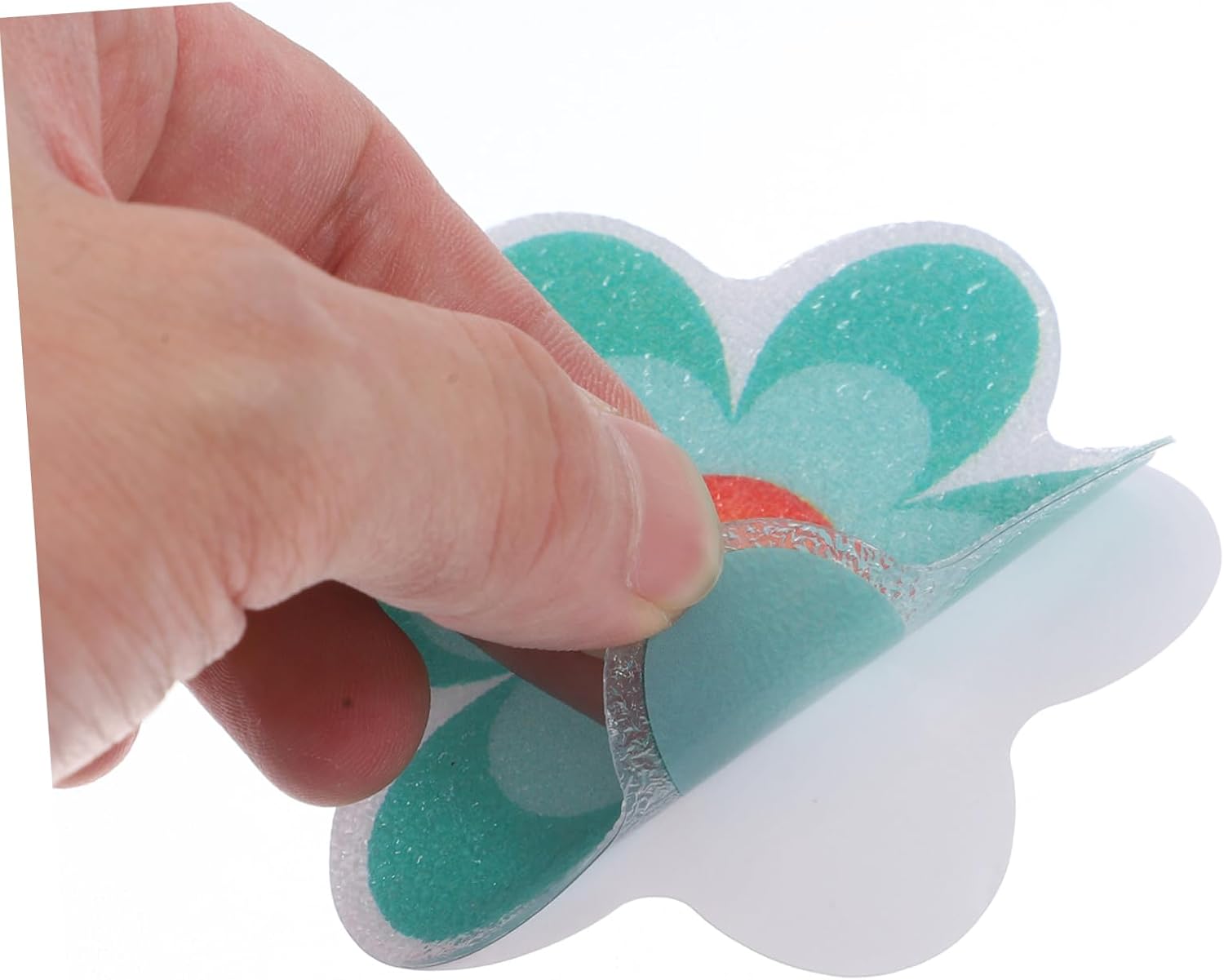 ABOOFAN 4Pcs Non Slip Bathtub Stickers with Flower Design