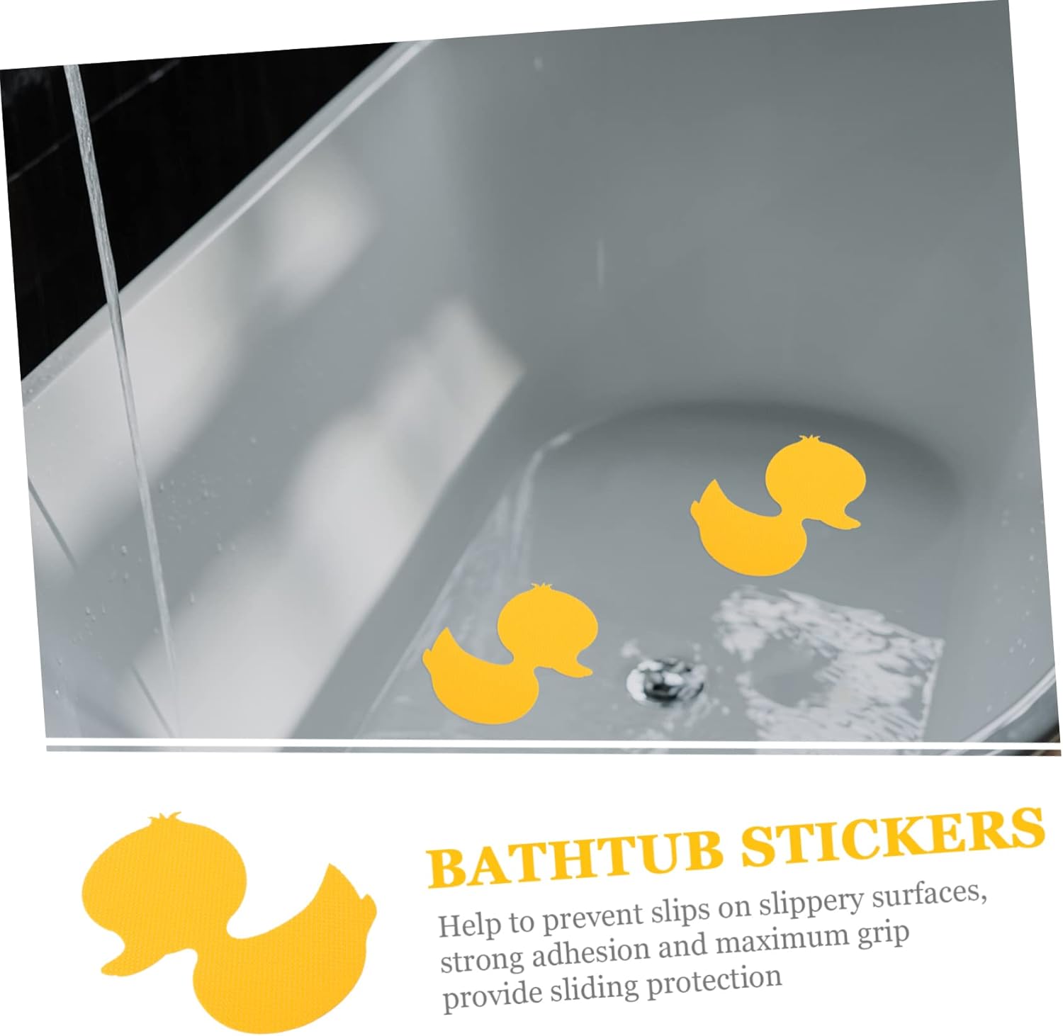 Ciieeo Anti-Slip Bathtub Stickers for Kids