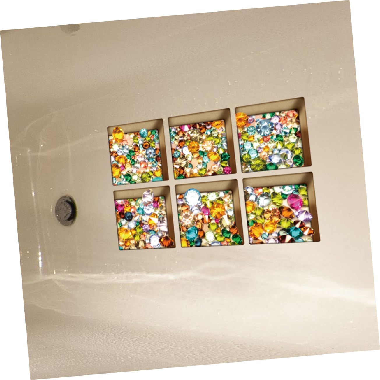 6pcs Bathtub Stickers Safe for Kids Easy to Install