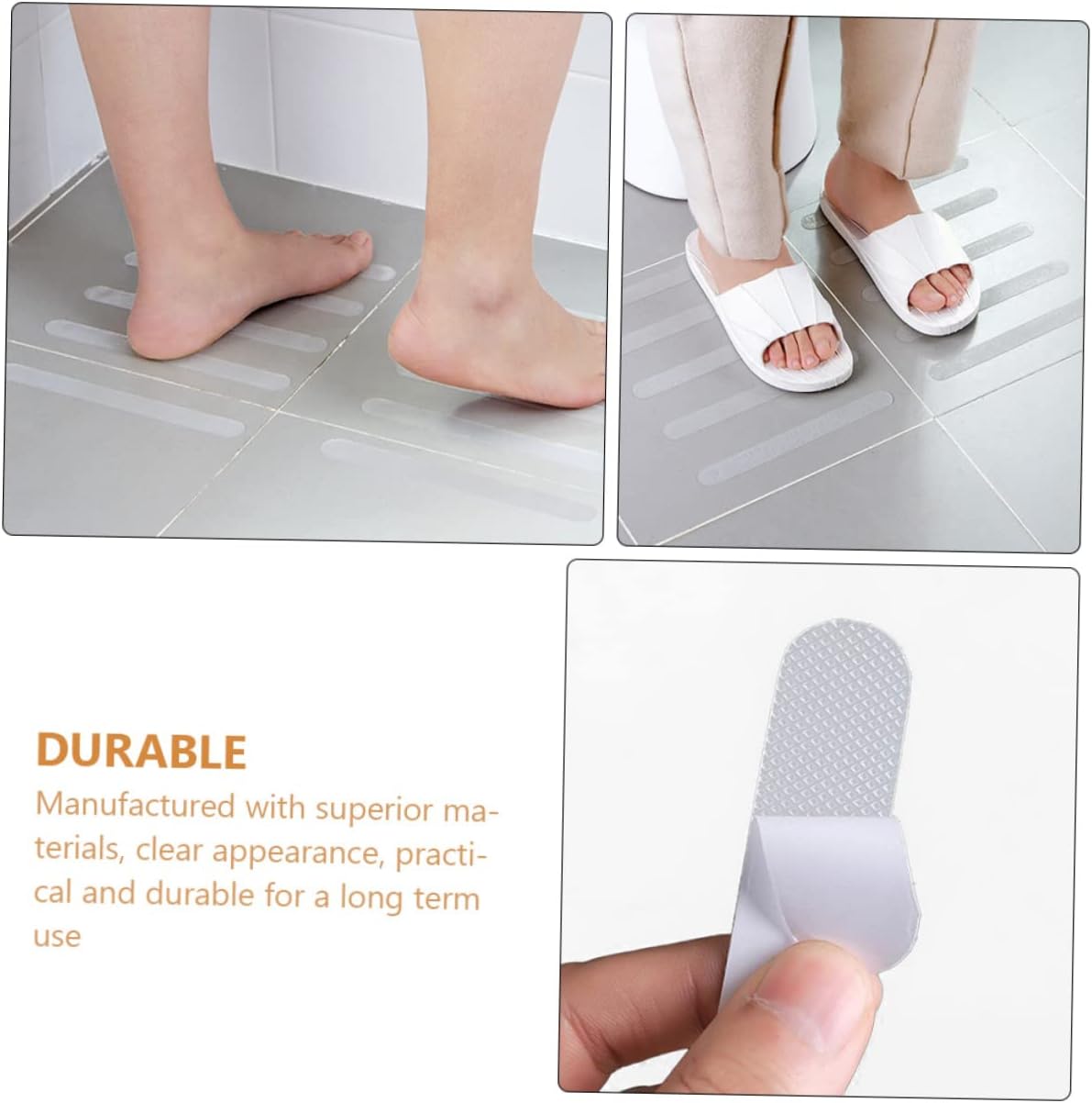 PRETYZOOM 12Pcs Non-Slip Bath Stickers for Safety