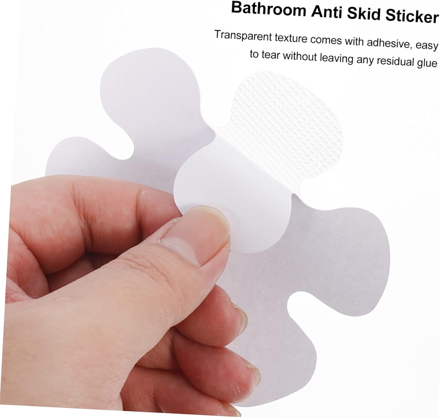 Non-Slip Flower Decal for Bathtub Quick Install