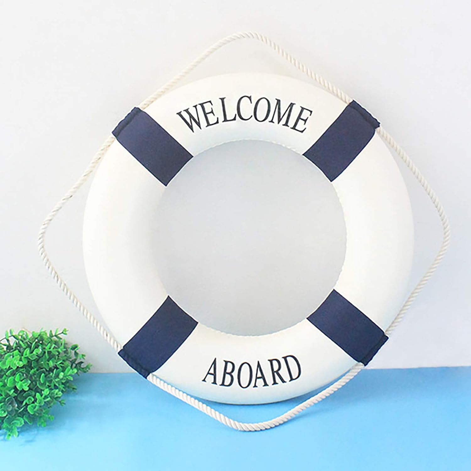 Nautical Lifebuoy Sculpture Home Decor Statue