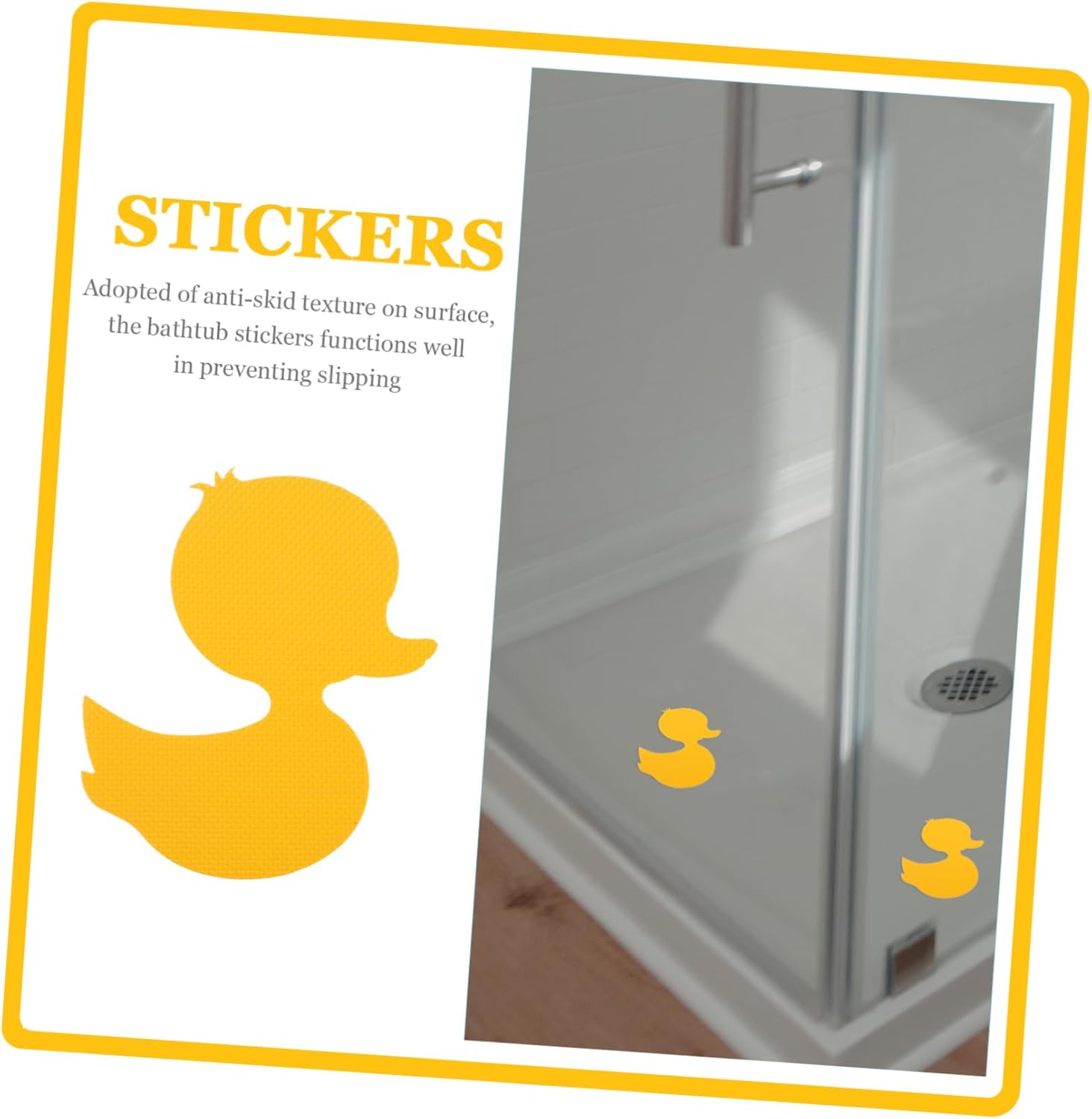BEBEMOKO 1Set Anti-Slip Bathtub Stickers for Kids