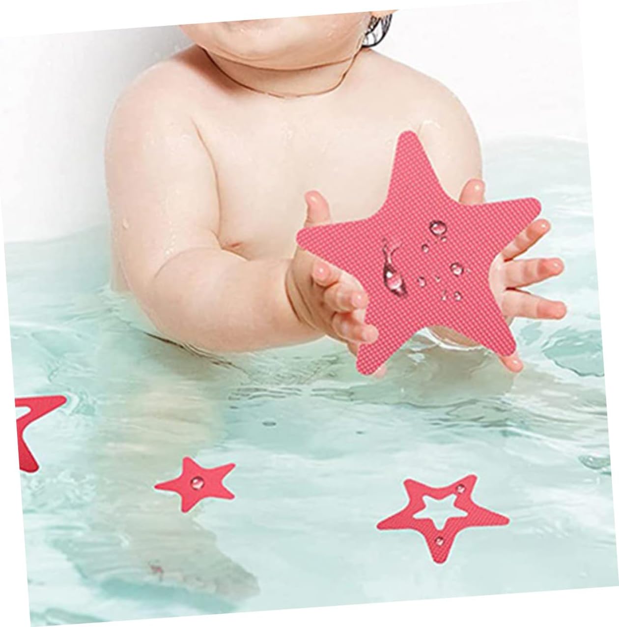 ABOOFAN 12pcs Star Shape Anti-Slip Bath Stickers