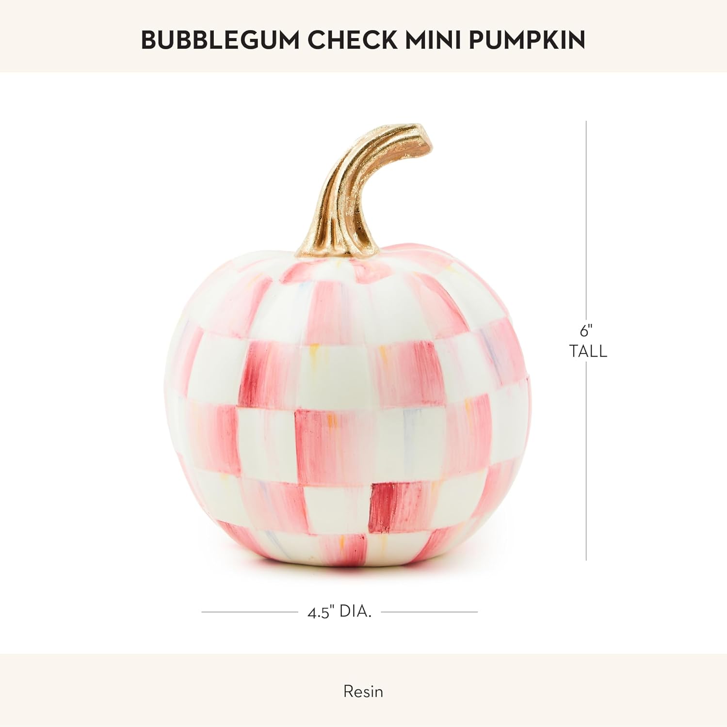 MACKENZIE-CHILDS Mini Pumpkin Halloween Decor