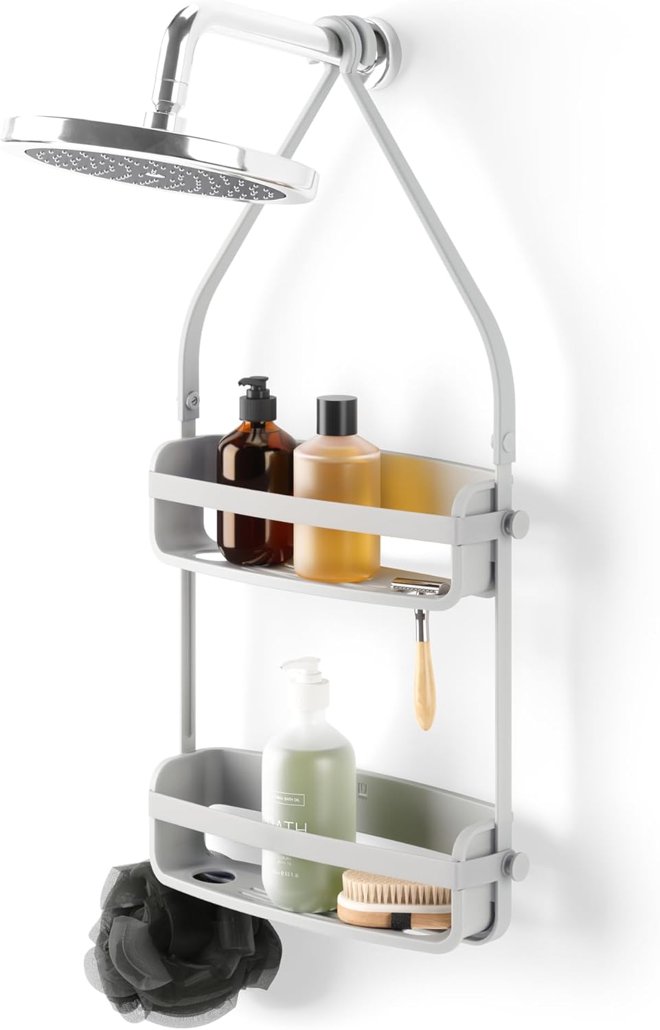 Umbra Flex Shower Caddy with Adjustable Shelves