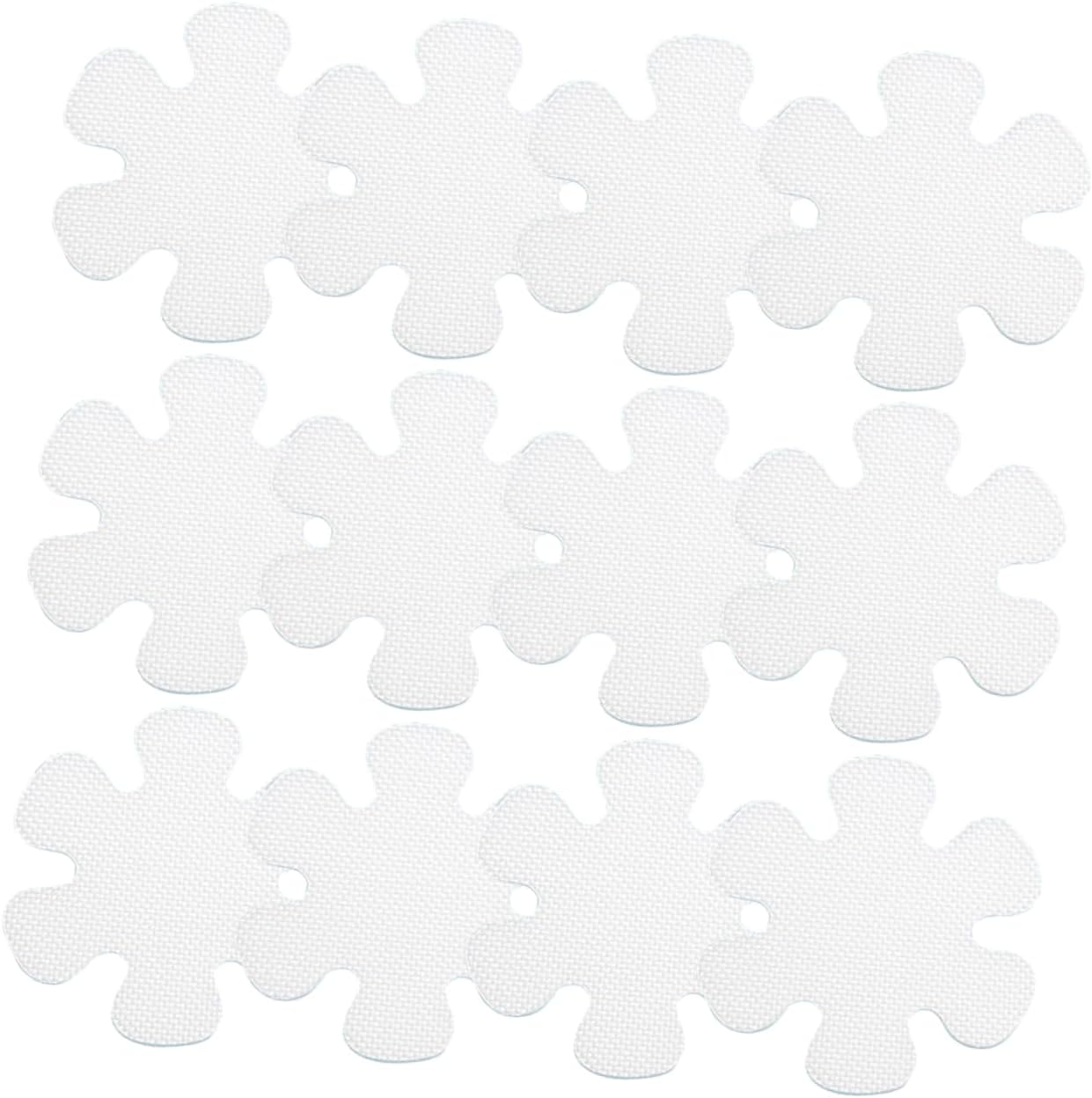 COSMEVIVI 12pcs Non-Slip Bath Tub Stickers Self-Adhesive
