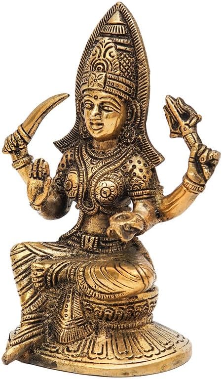 Statuestudio Mariamman Idol 65 Inch Brass Statue