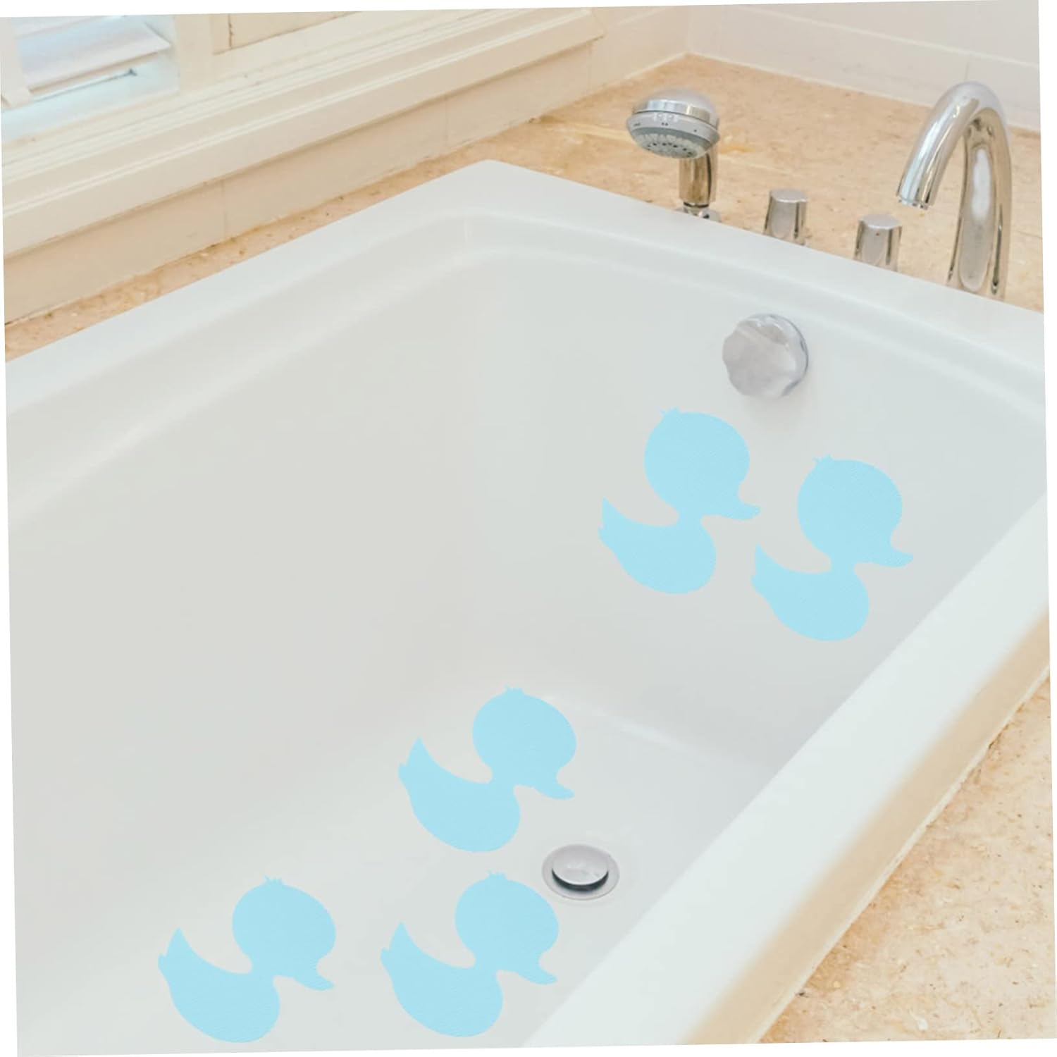 Ciieeo Non-Slip Toilet Stickers 24pcs for Safe Bathroom Use
