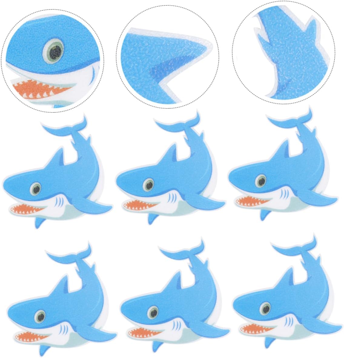 Ciieeo Non-Slip Waterproof Bathtub Stickers with Cartoon Design