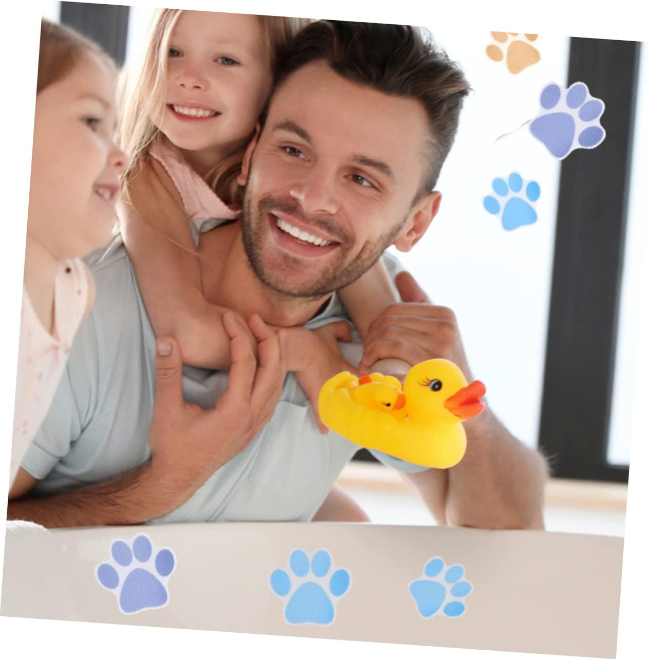 Ciieeo 10pcs Non-Slip Bathroom Wall Stickers