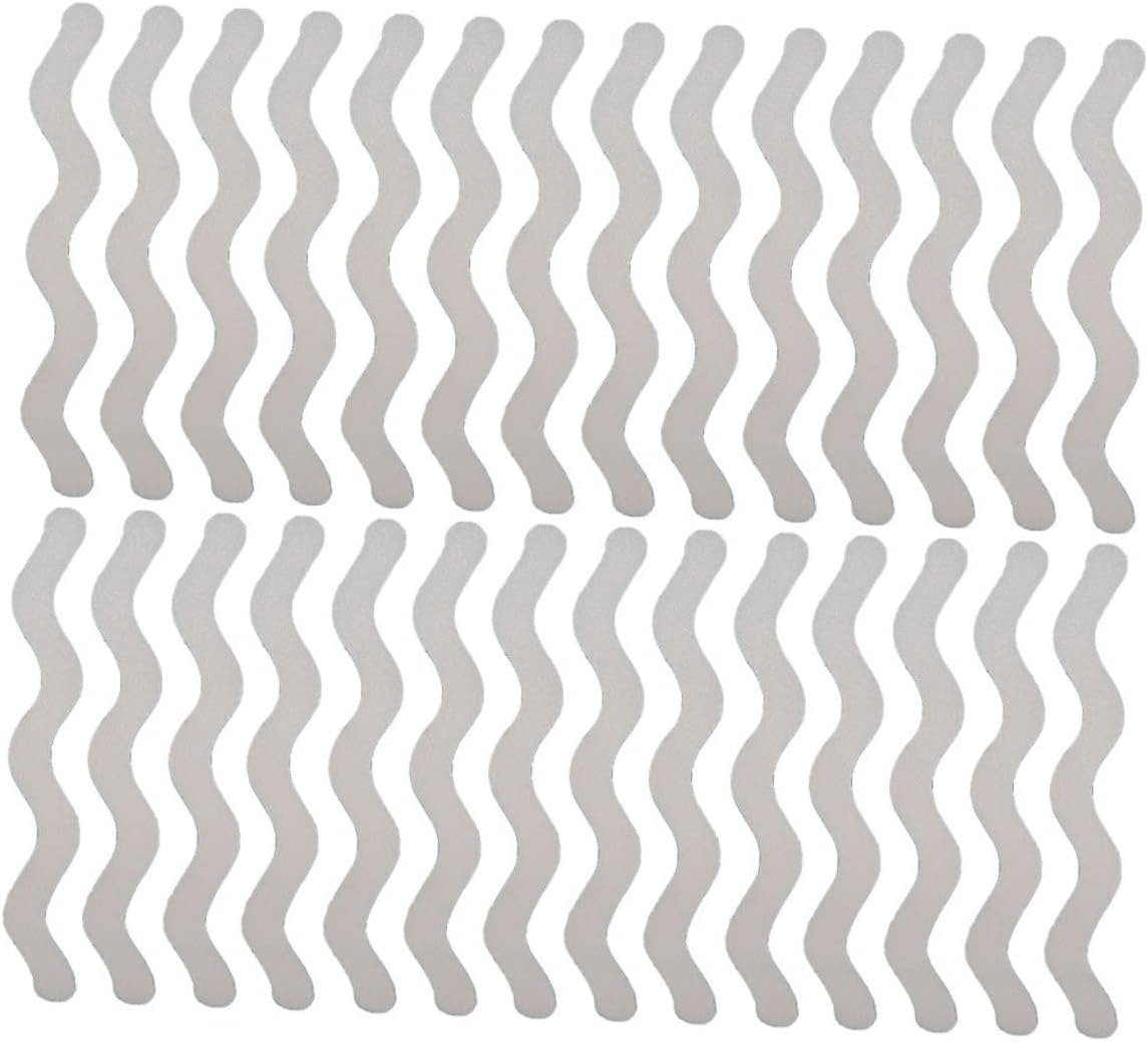 Ciieeo Anti-Slip Bathtub Decals 36pcs S Shape Stickers 1