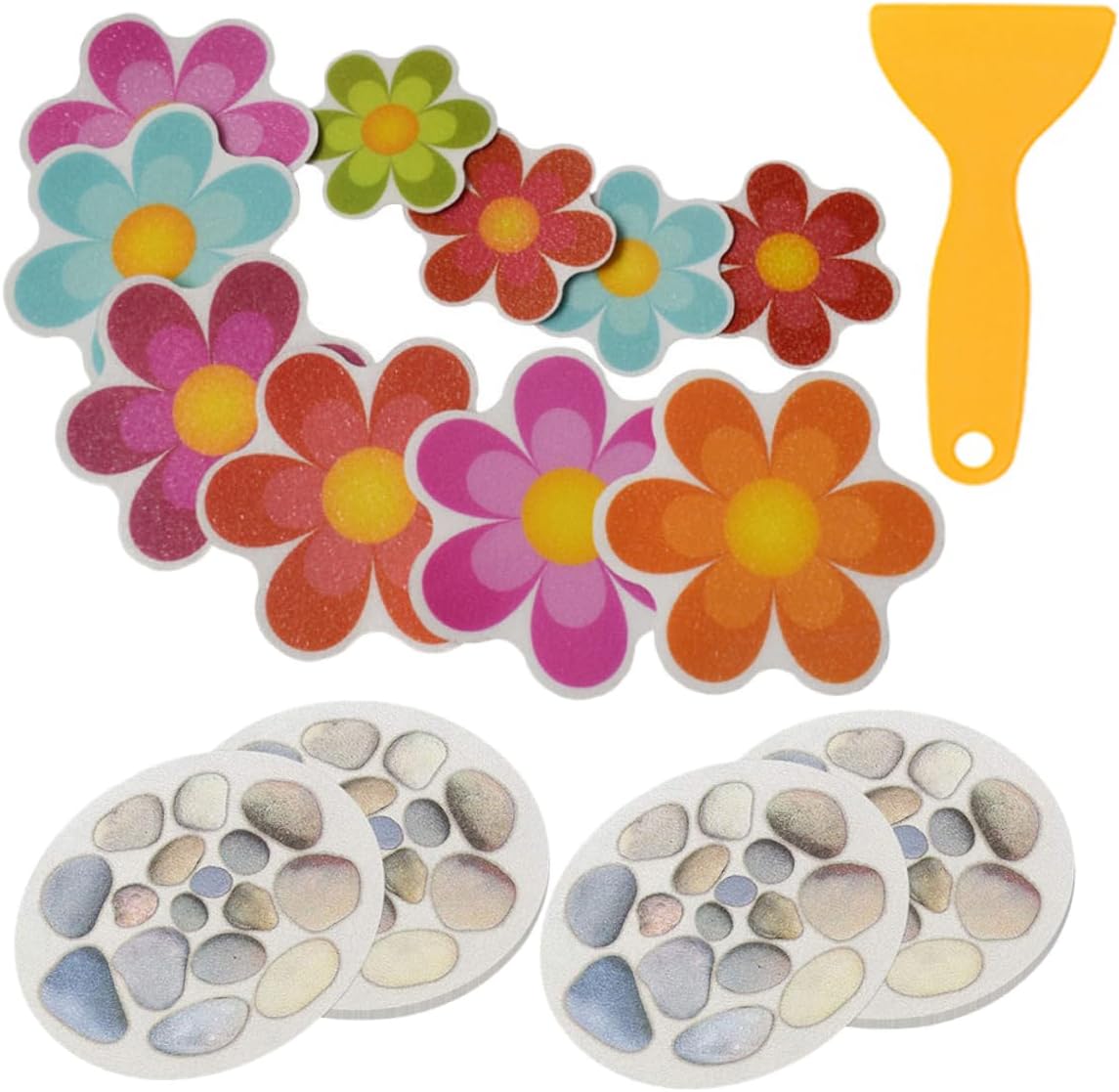 Ciieeo 14pcs Non-Slip Stickers for Bath and Kitchen 1