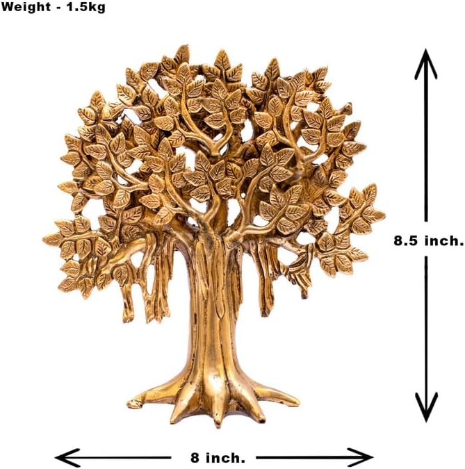 Statuestudio Kalpavriksha Tree Brass 85 Inch