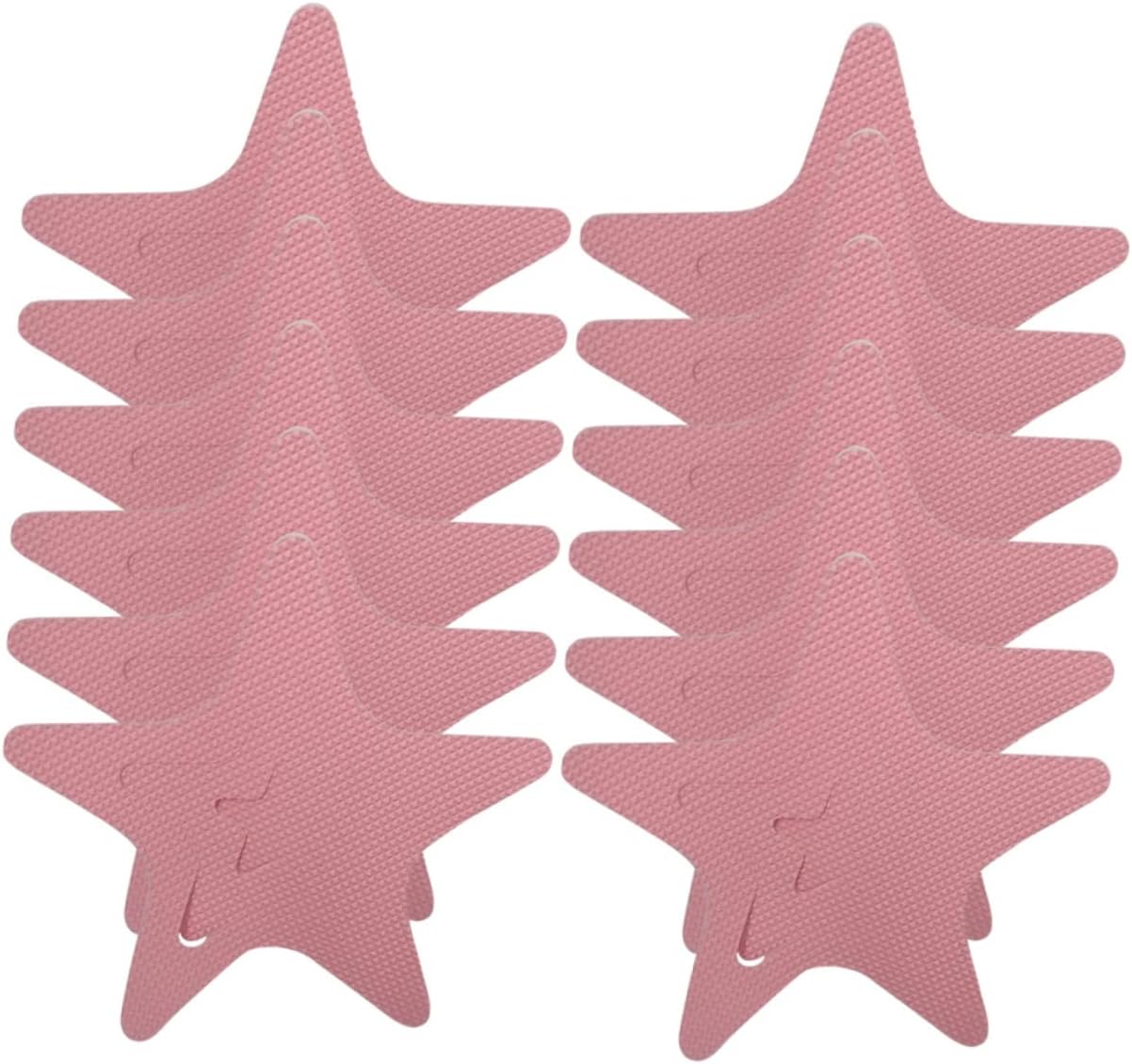 Ciieeo 12pcs Non-Slip Star Floor Stickers