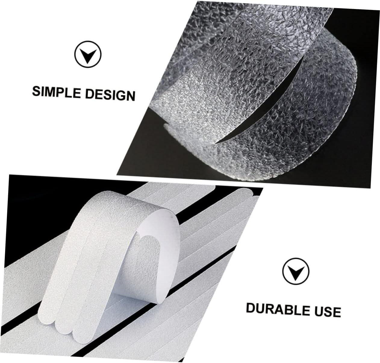 42pcs Anti-Slip Sticker for Bathroom Wall and Floor Drain