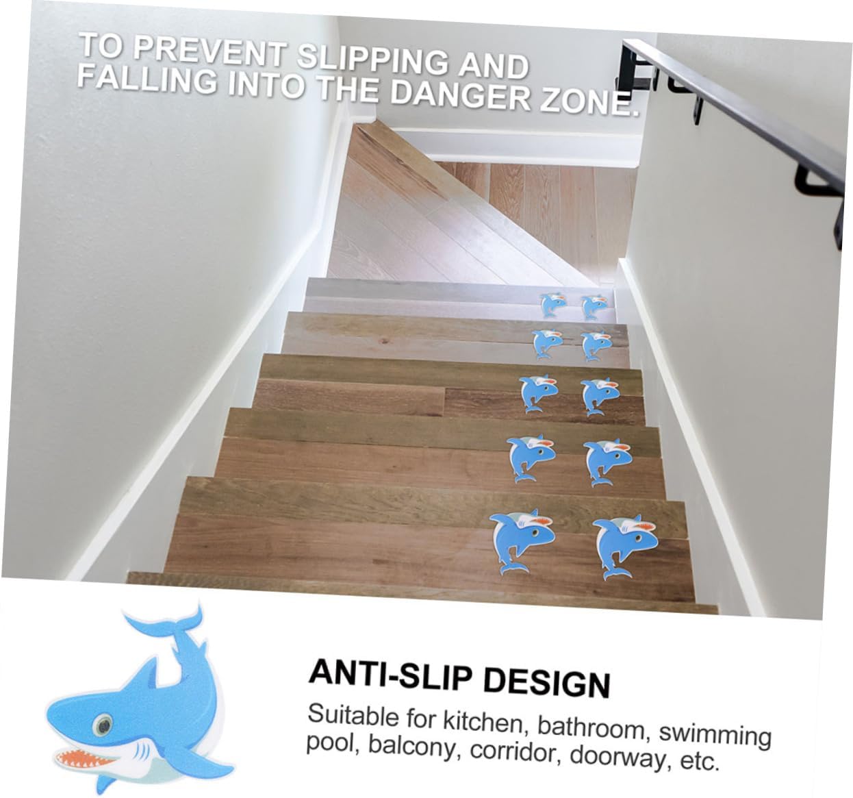 Ciieeo Non-Slip Waterproof Bathtub Stickers with Cartoon Design
