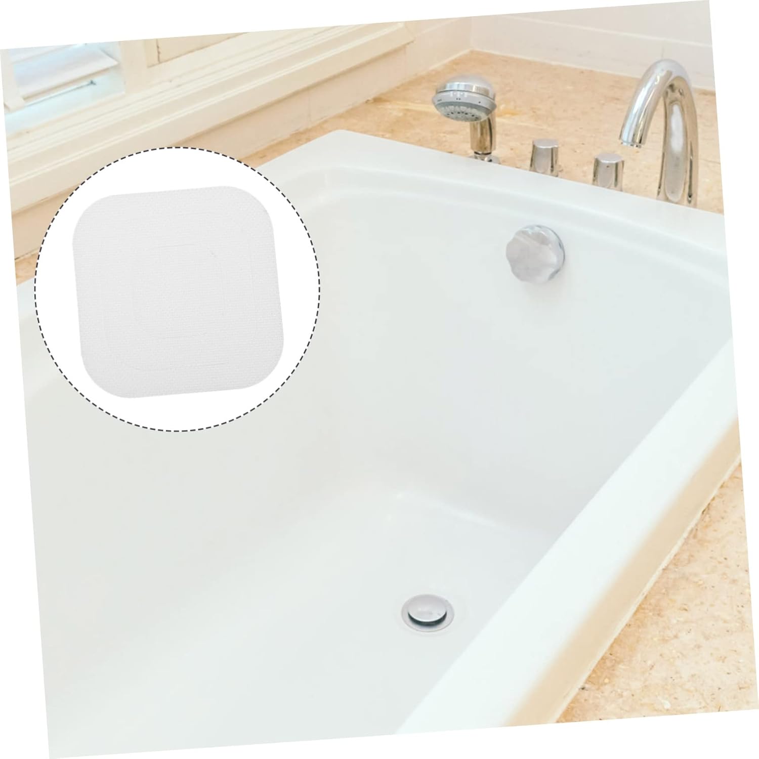 VOSAREA 24Pcs Non-Slip Bathtub Stickers for Bathroom Safety