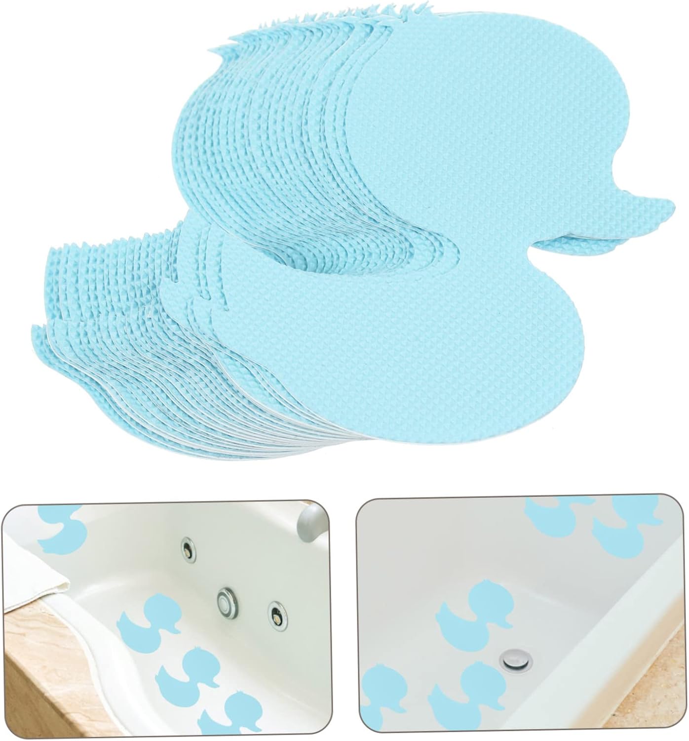 Ciieeo Non-Slip Toilet Stickers 24pcs for Safe Bathroom Use
