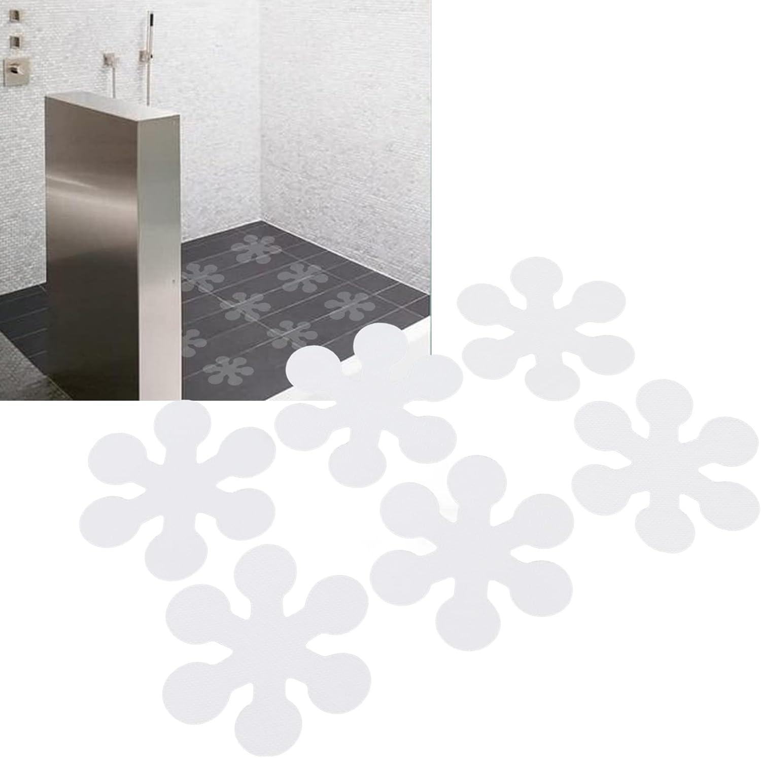 Tissting Non-Slip Bathtub Stickers 20 PCS