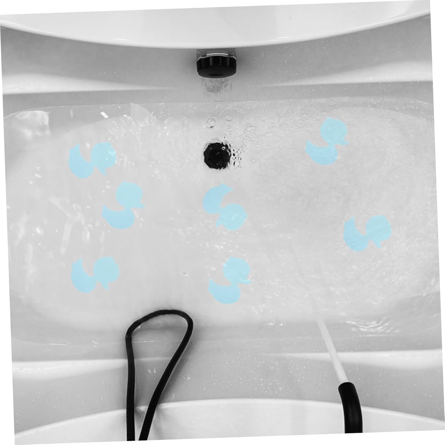 12pcs Non-Cartoon Bath Stickers for Boys and Girls