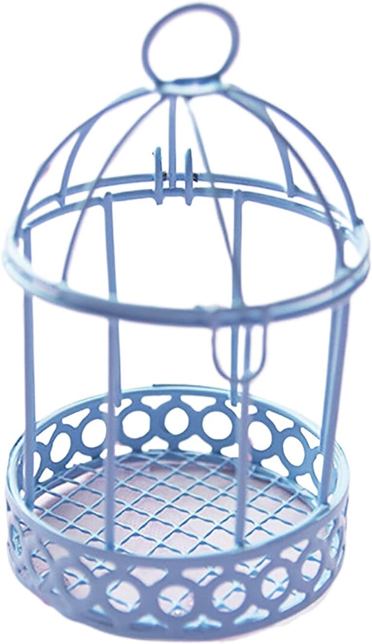 Modern Mini Bird Cage Sculptures for Home Decor