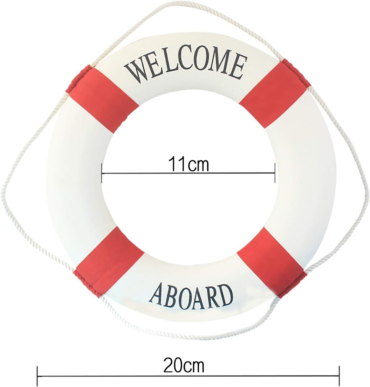 Nautical Lifebuoy Sculpture Home Decor Statue