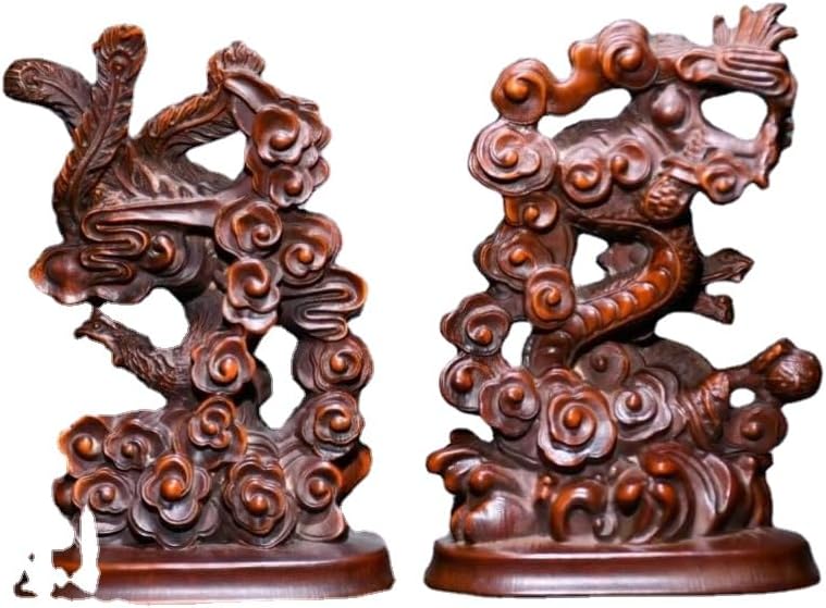 LimpaC Dragon Phoenix Handmade Decorative Figurine
