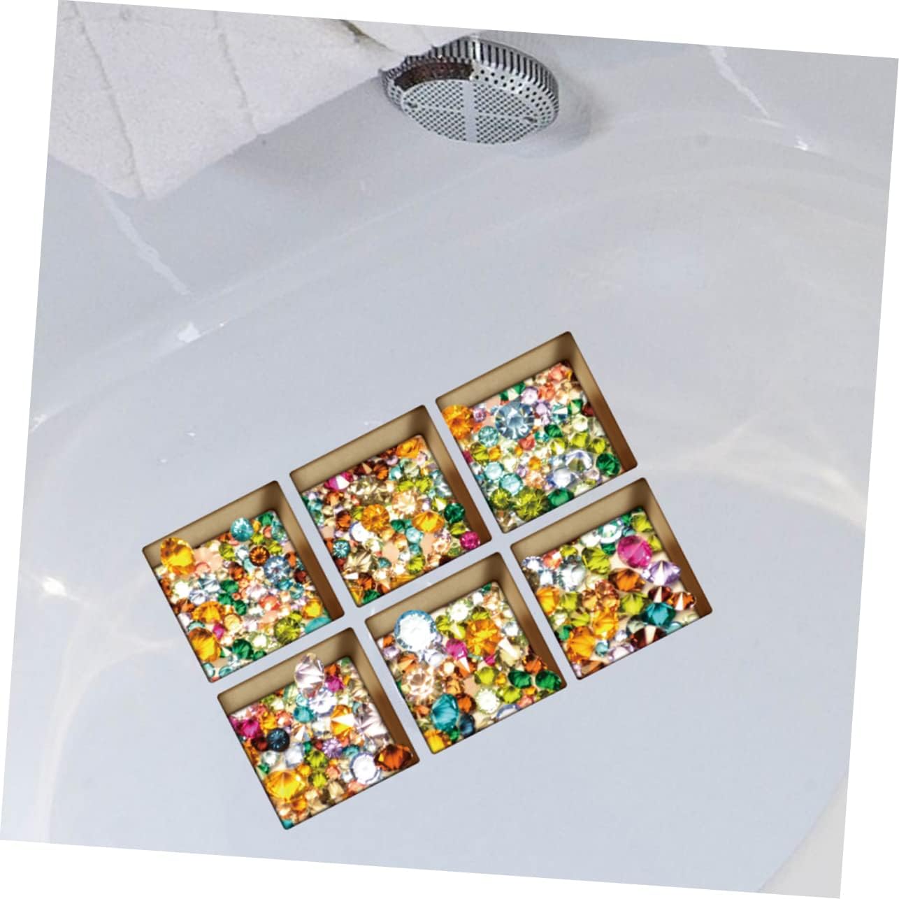6pcs Bathtub Stickers Safe for Kids Easy to Install