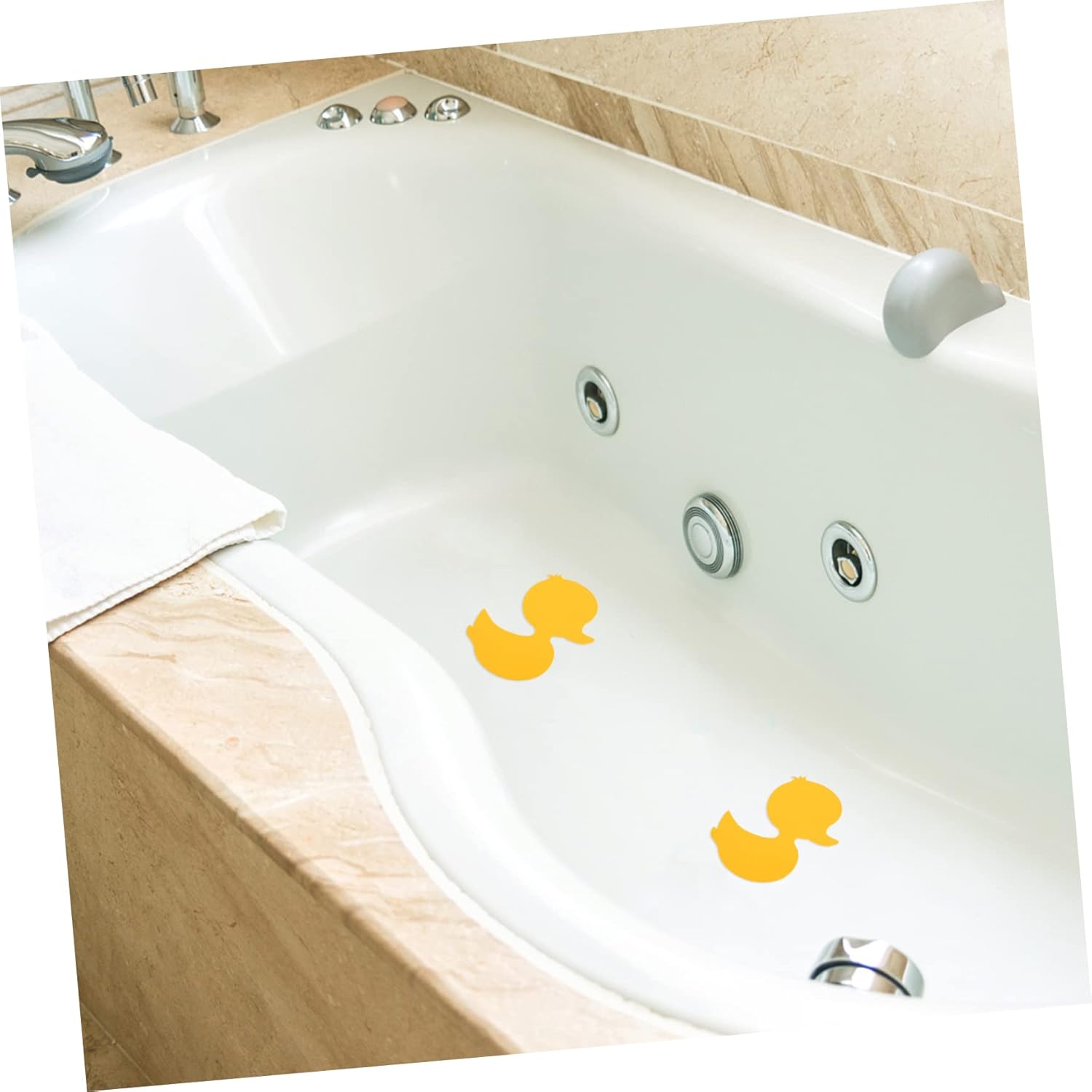 WESIEVYA 1 Set Non-Slip Cartoon Bathtub Stickers