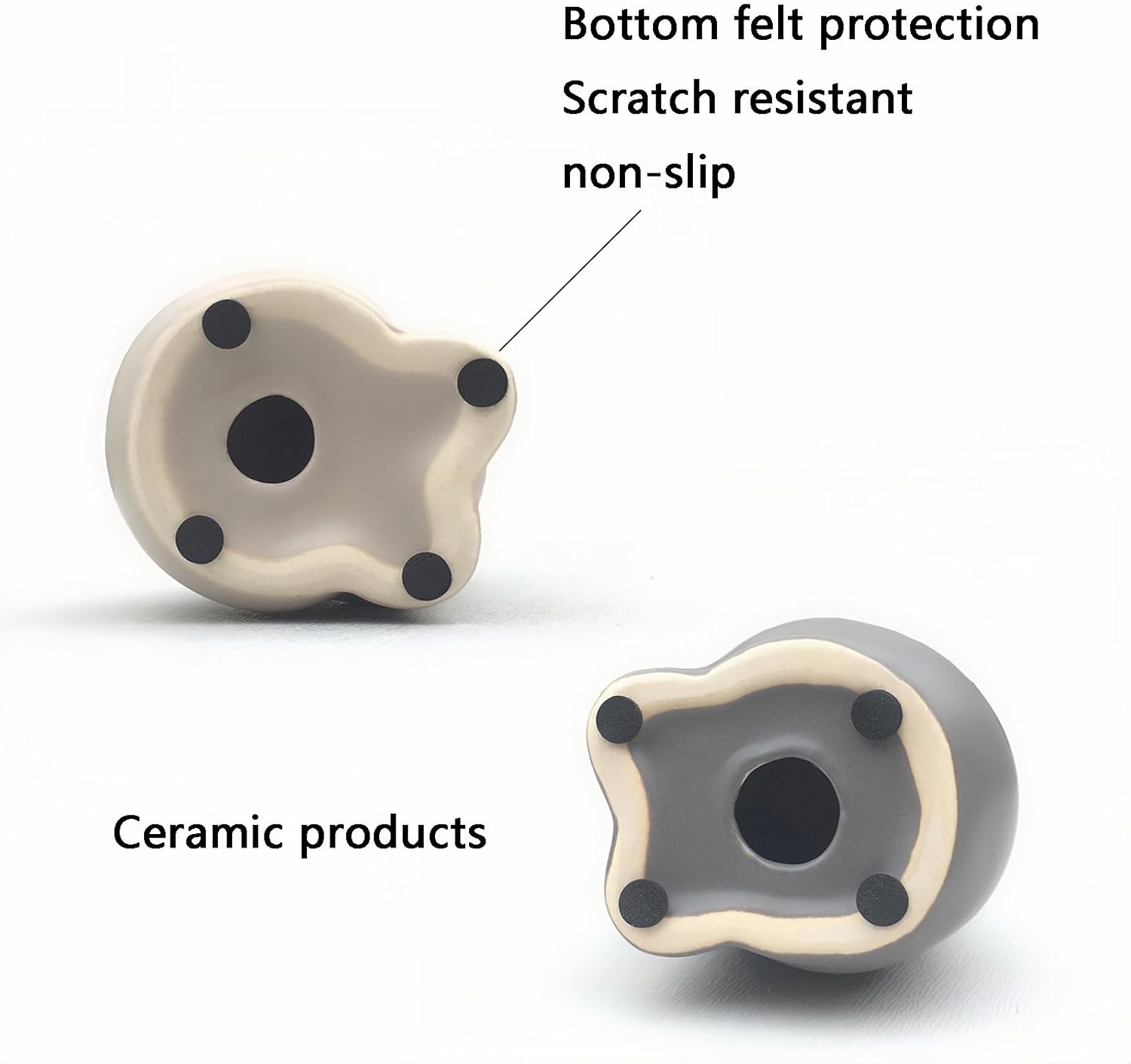 Ceramic Elephant Couple Ornament Set of 2