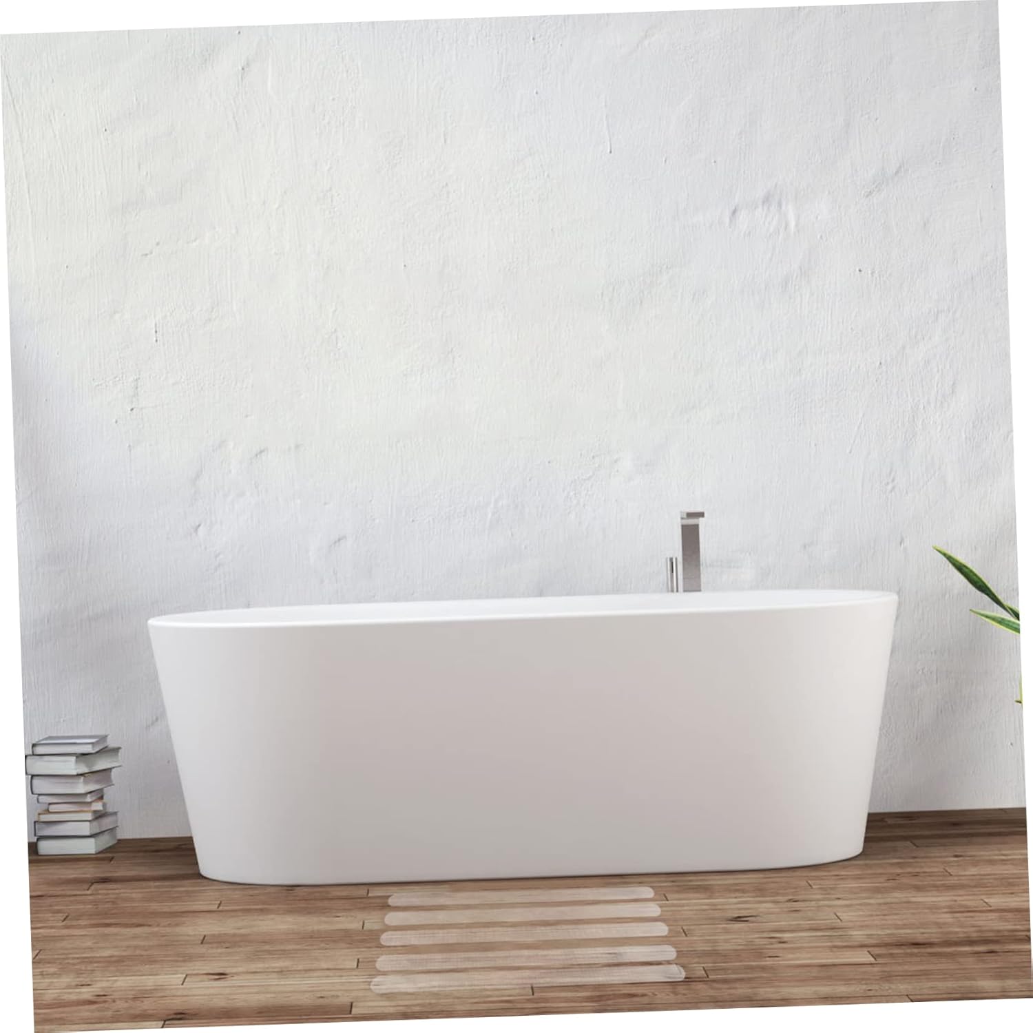 VOSAREA 12Pcs Non-Slip Bathtub Stickers for Safety