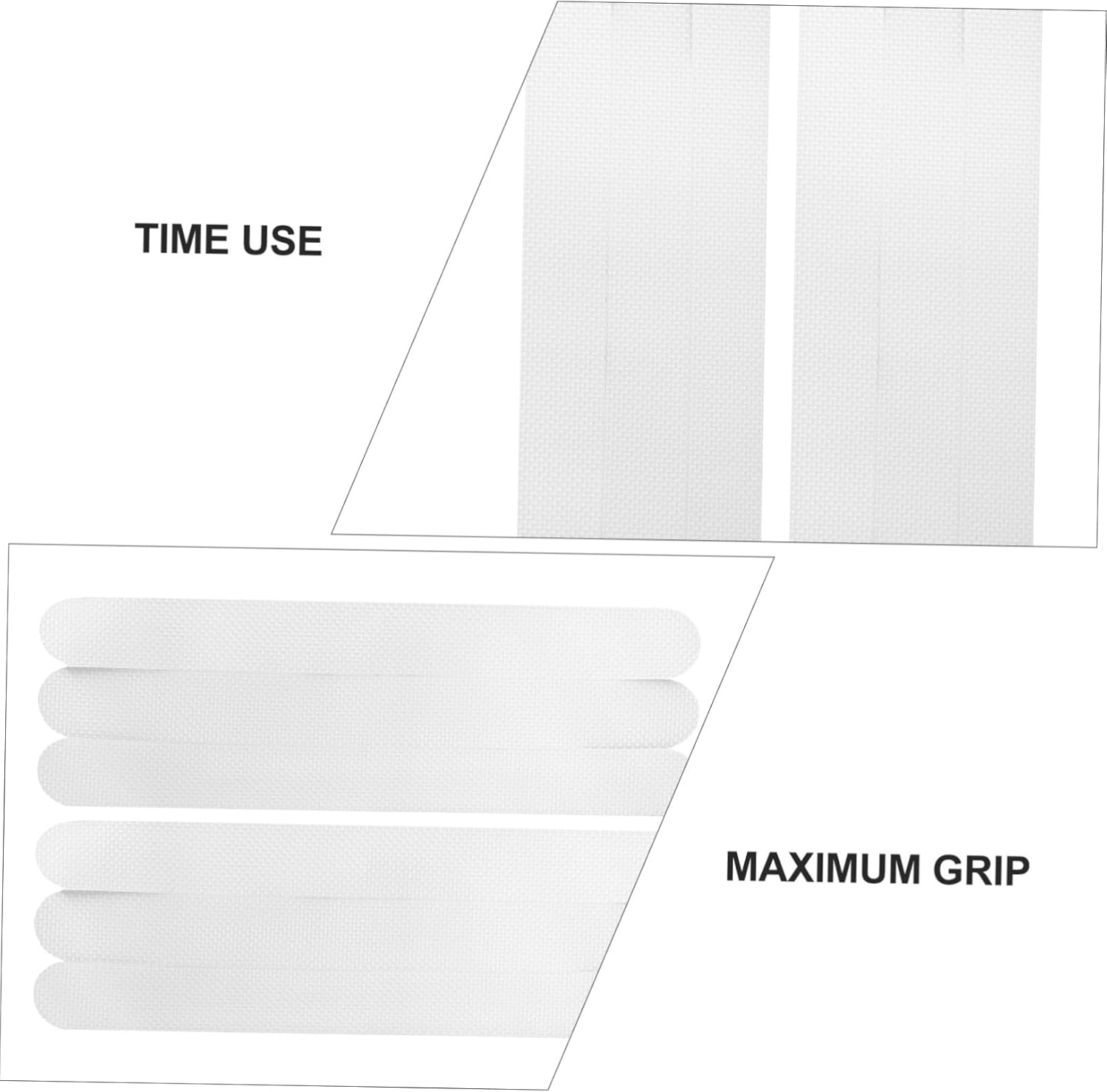 Ciieeo 6 Pack Anti-Slip Bathtub Strips for Safety