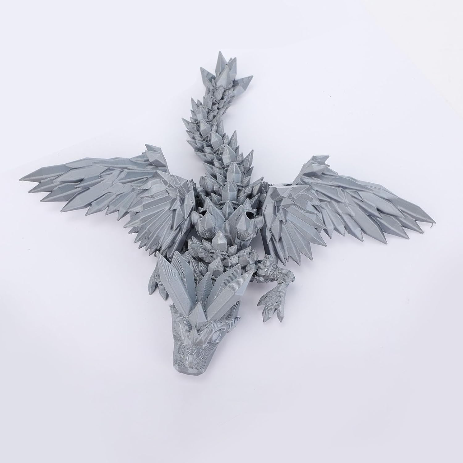 Nudsfuii 3D Printed Dragon Home Decor Statue