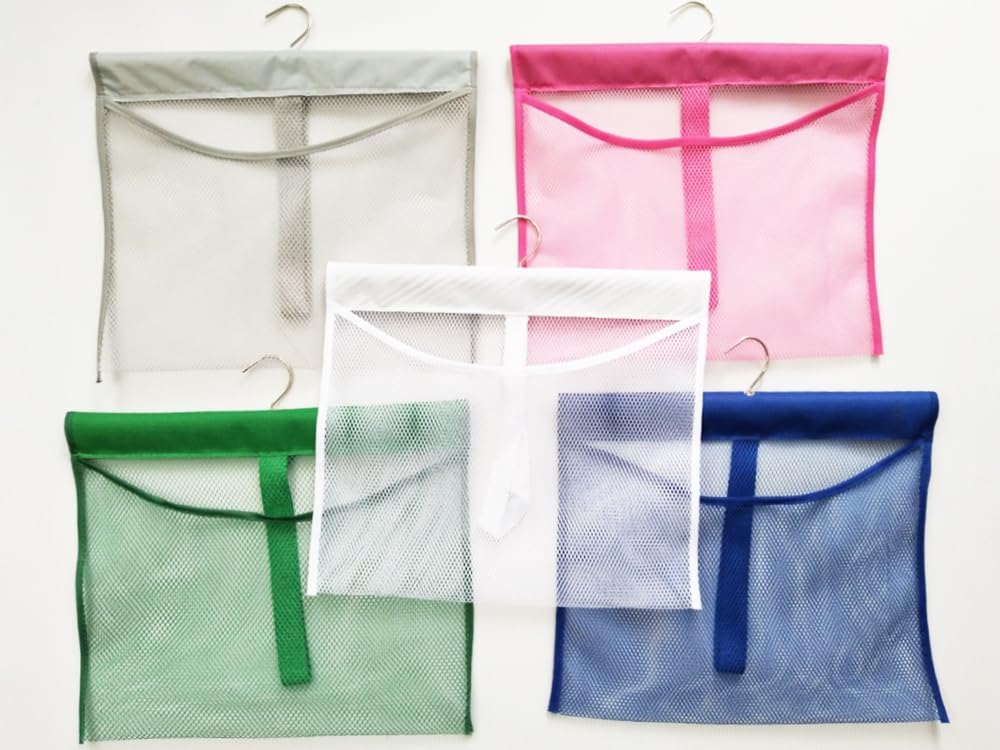 ALYER Hanging Mesh Shower Caddy for Shampoo Conditioner Bath Toys Toiletries