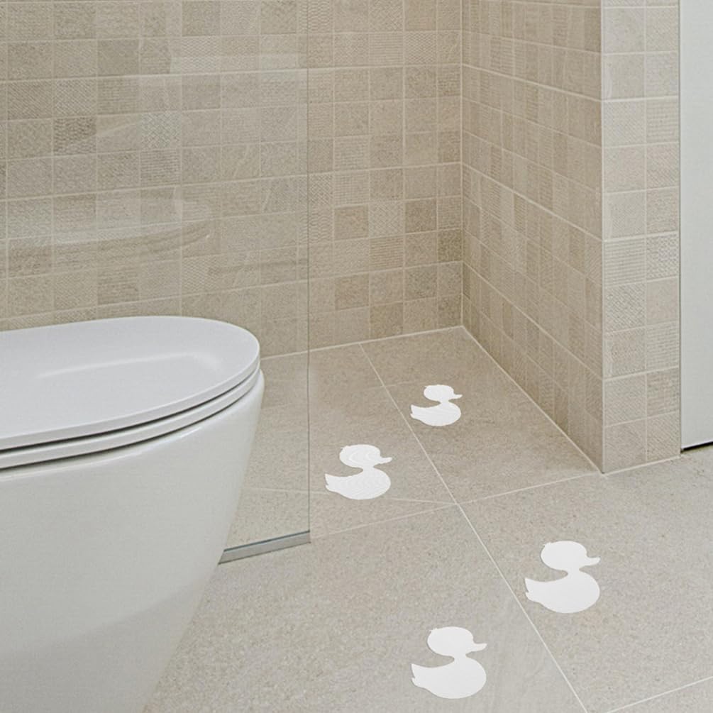 ABOOFAN 20pcs Non-Slip Bathtub Duck Stickers