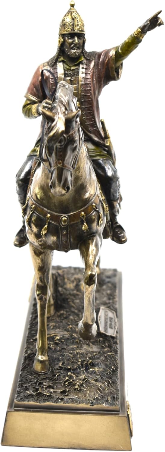 Generic Fatih Sultan Mehmet Bronze Statue - Ottoman History Decor