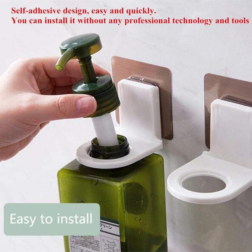 Gavoyeat 3 Pack Shower Gel Bottle Holder Hook