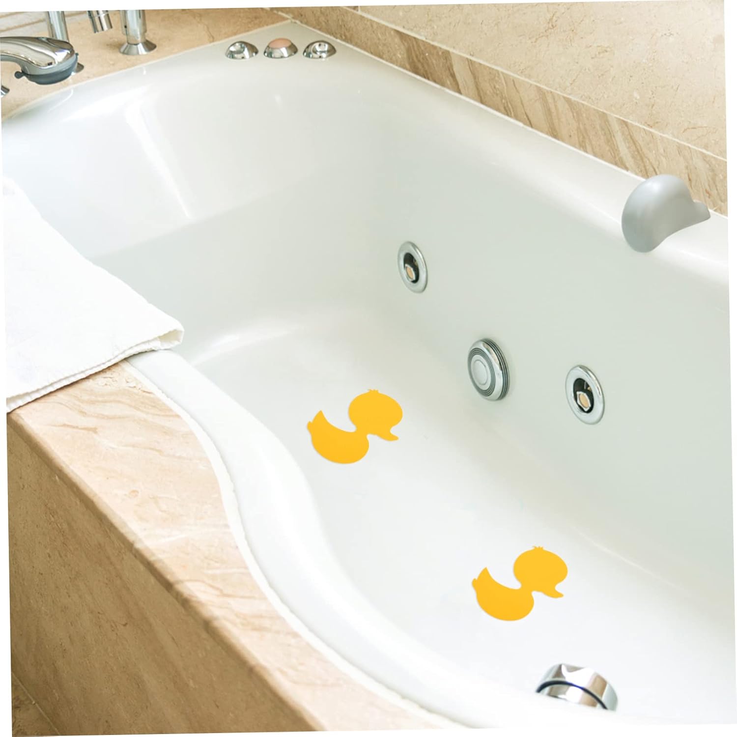 PRETYZOOM Cartoon Bathtub Stickers - Anti-Slip Waterproof Bath Safety Decor