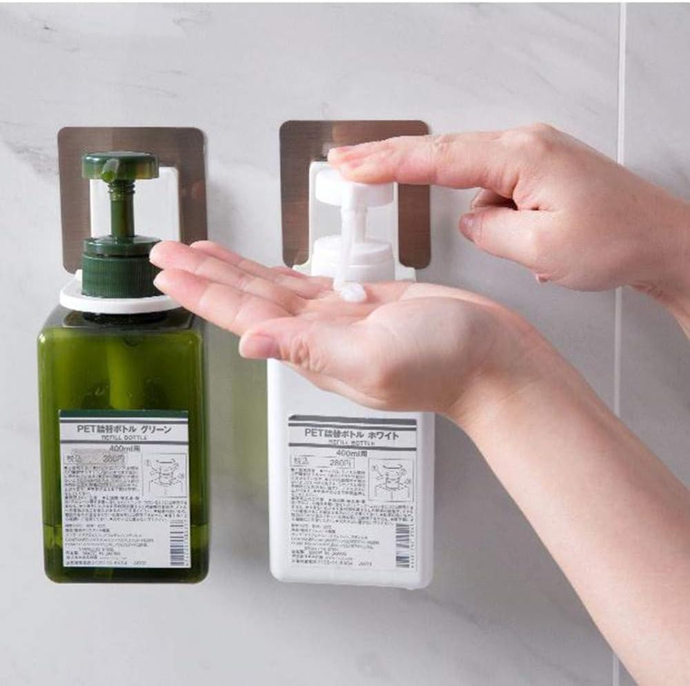 Gavoyeat 3 Pack Shower Gel Bottle Holder Hook