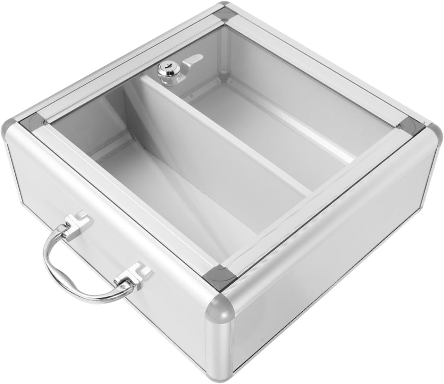Wall Mounted Medicine Cabinet with Transparent Door for Easy Access