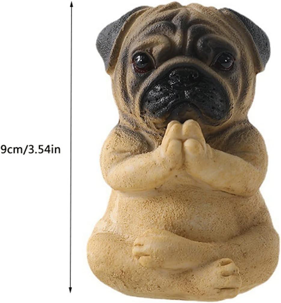 Creative Yoga Dog Indoor Statue Home Decor