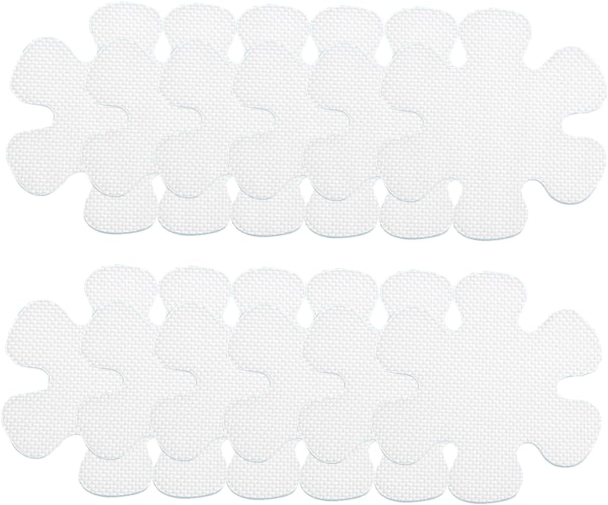 WOONEKY Shower Stickers Set of 12 Anti-Slip Bath Mat Decals