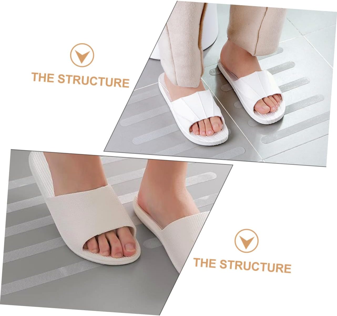 PRETYZOOM 12Pcs Non-Slip Bath Stickers for Safety