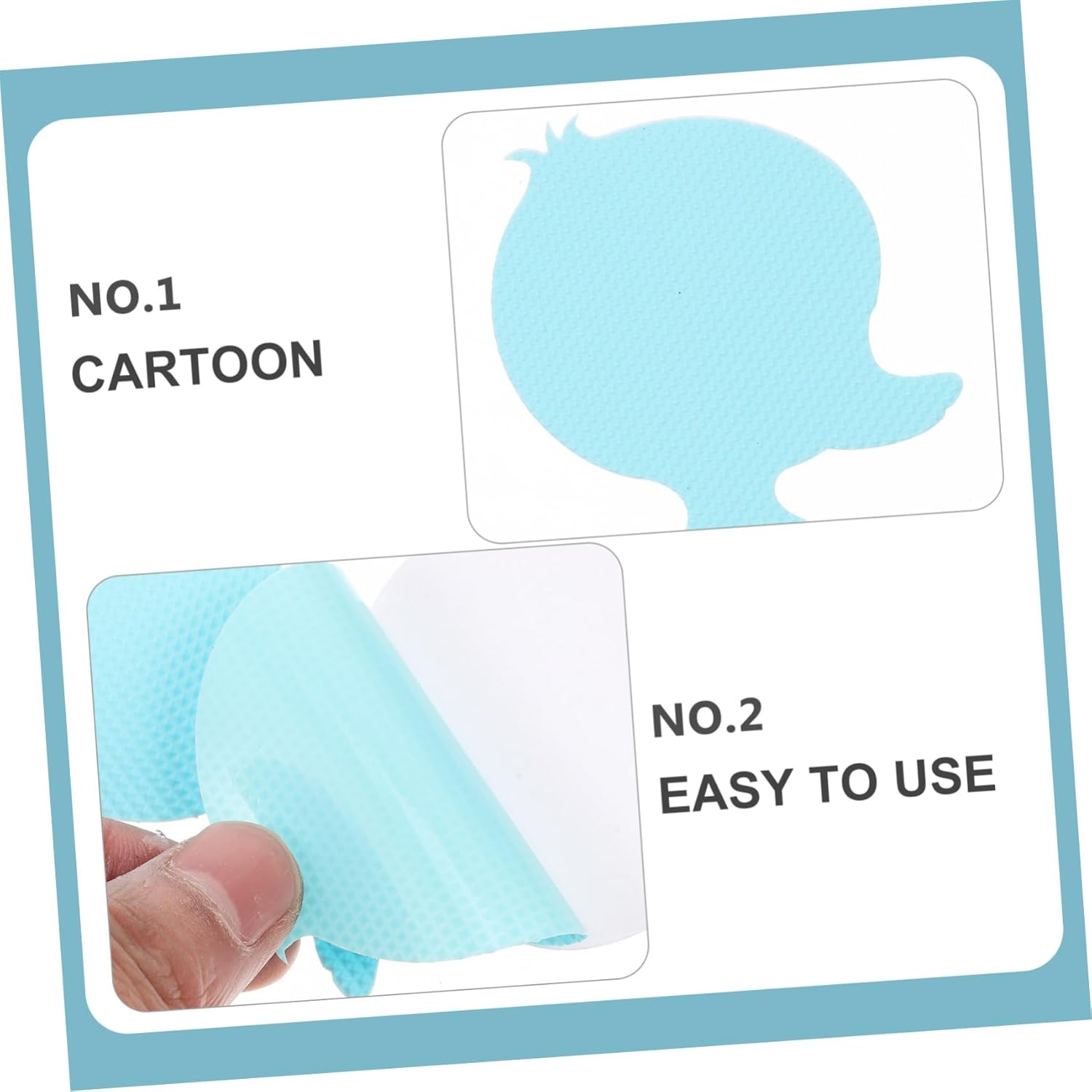PRETYZOOM 24Pcs Anti Slip Bathtub Stickers for Safe Bathing