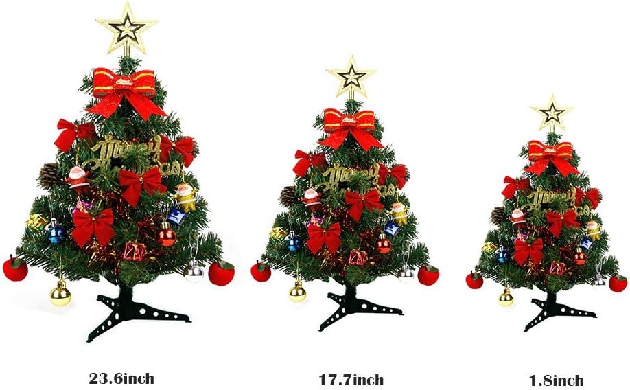 Wooden Christmas Tree Statue for Home Office Decor